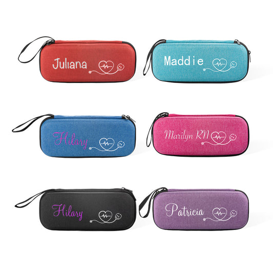 Personalized Name Stethoscope Storage Case