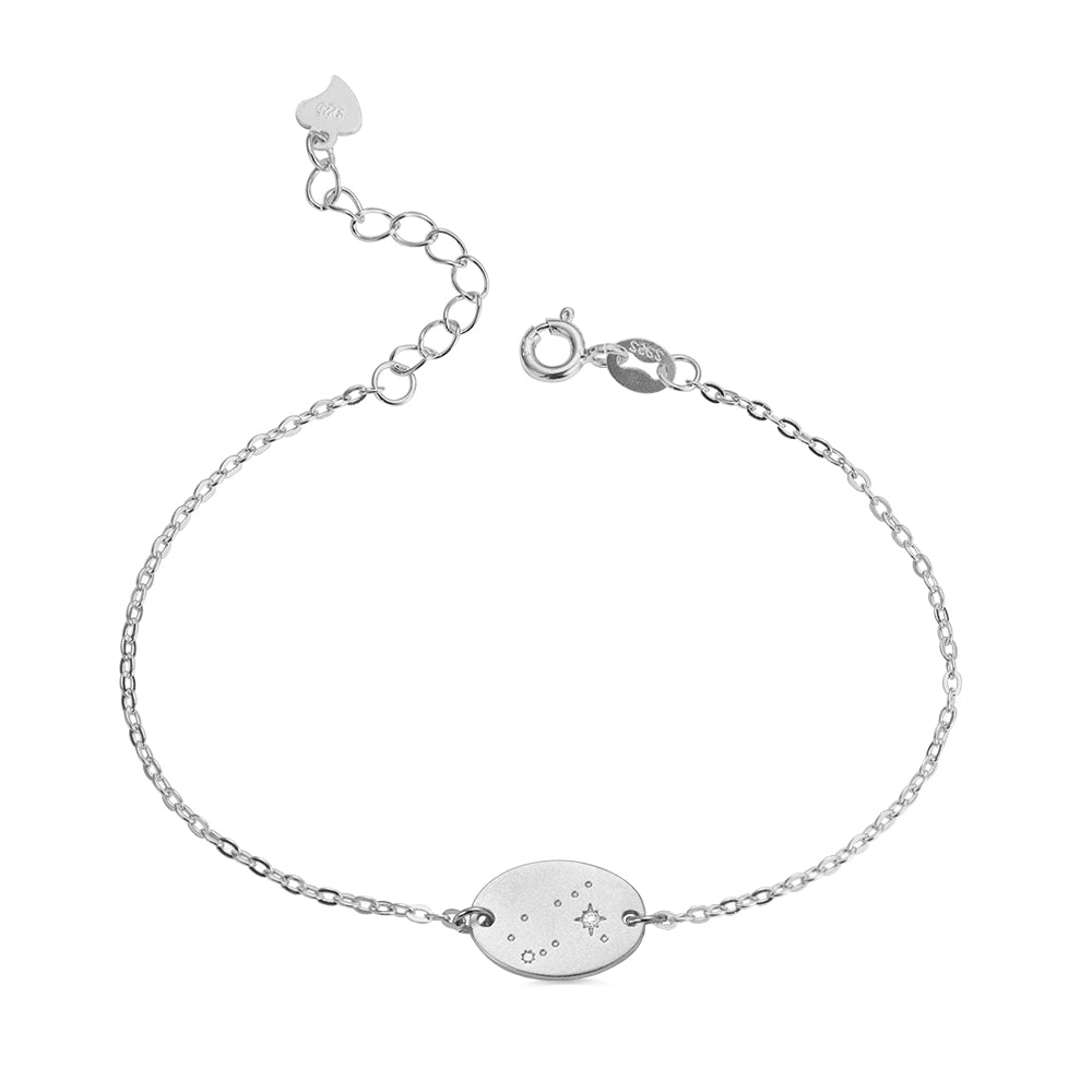 Personalized Constellation Bracelet Sterling Silver