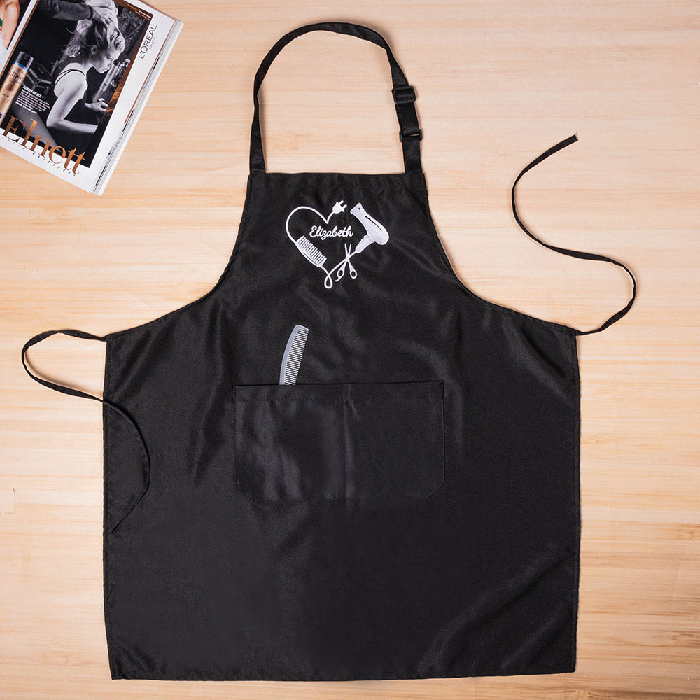 Personalized Embroidered Hairstylist Apron