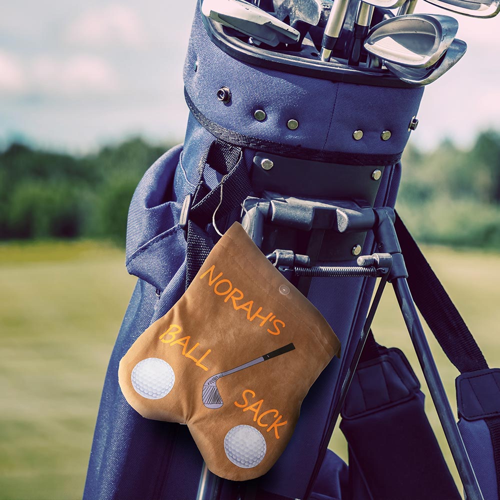 Personalized Name Golf Ball Sacks