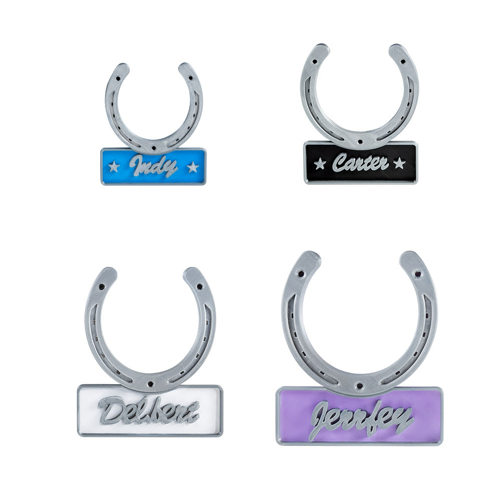 Personalized Horseshoe Door Name Plate Gift for Horse Lovers