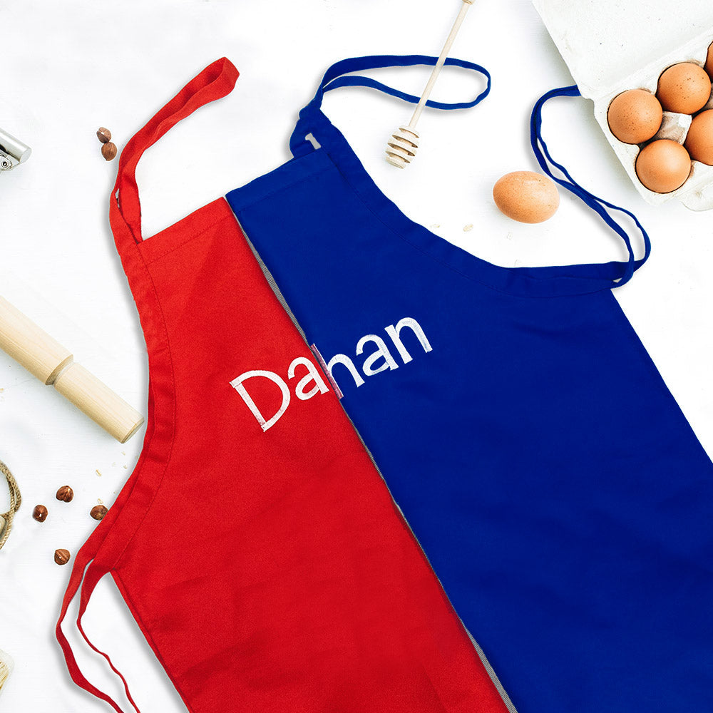 Custom Chef Apron and Hat Set for Children