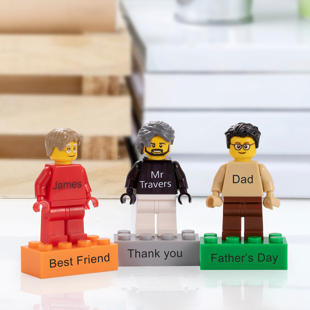 Custom Brick with Personalized Mini-figures