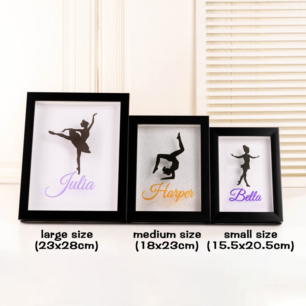 Personalized Dance Pin Shadow Box