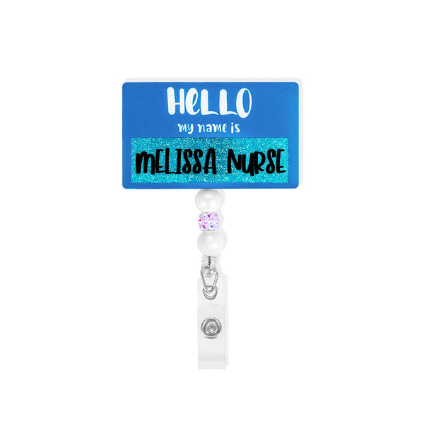 Custom Hello My Name Is Tag Badge