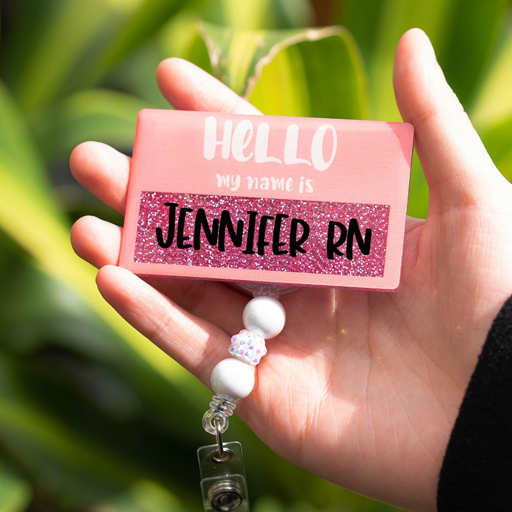 Custom Hello My Name Is Tag Badge