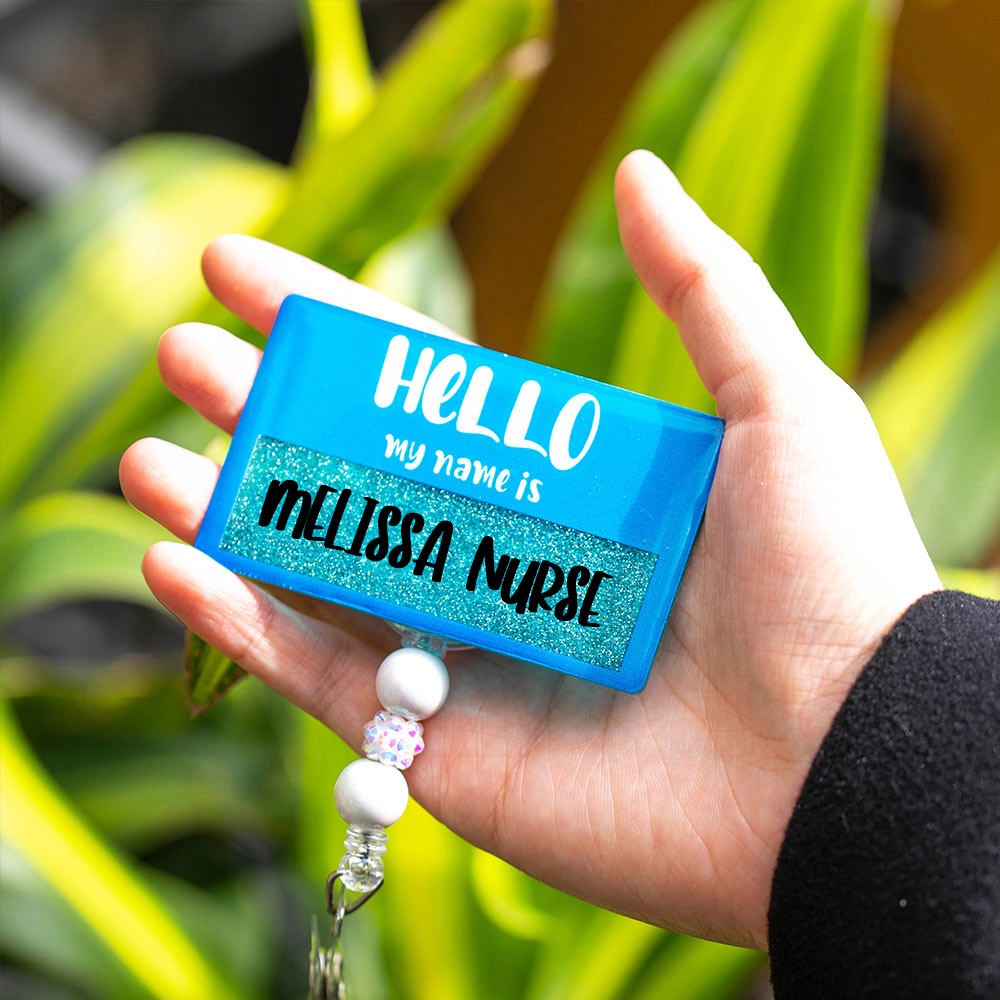 Custom Hello My Name Is Tag Badge