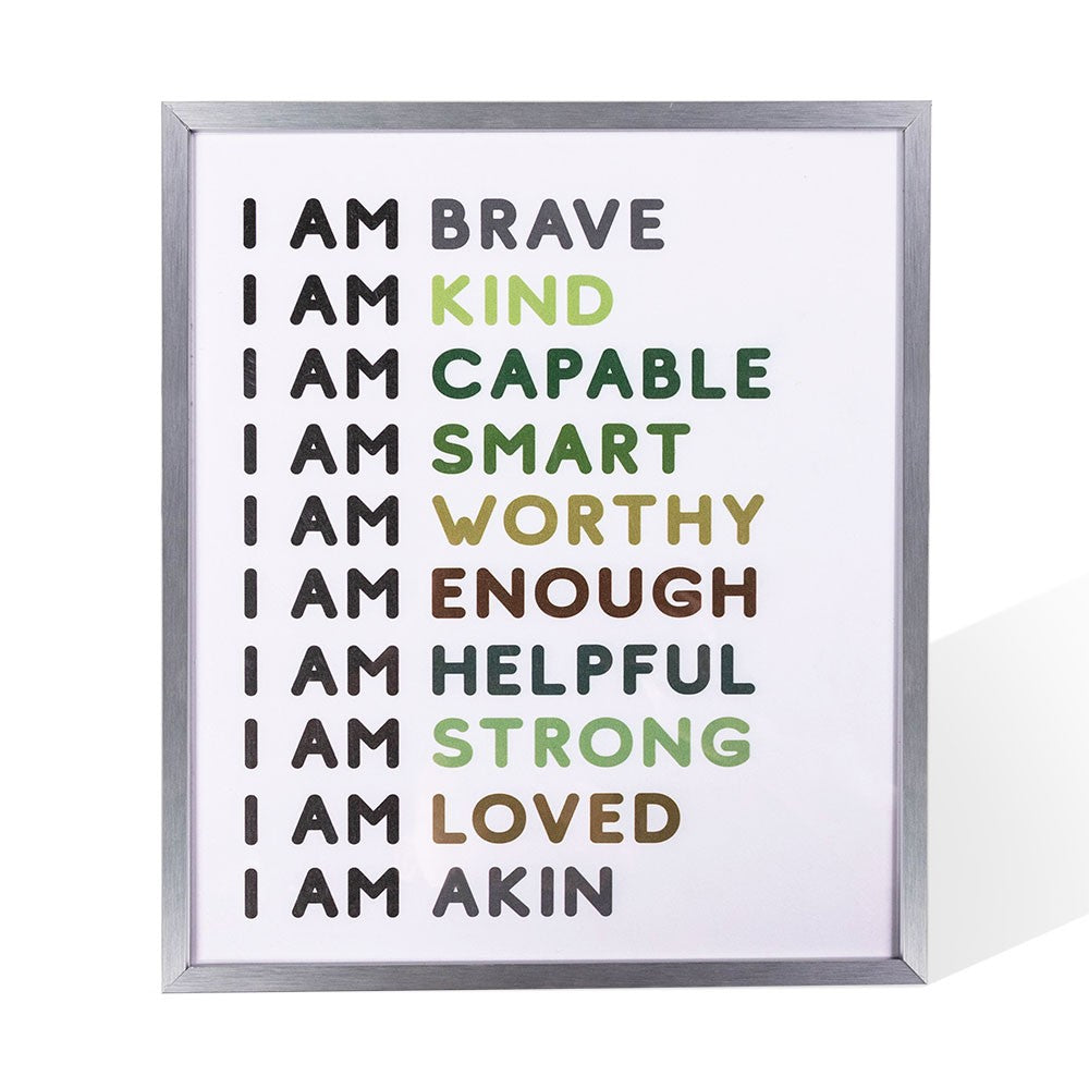 Personalized kids' Room Positive Art, Affirmation, Decoration Photo Frame, Birthday/Christmas Gift for Kids/Girls/Boys