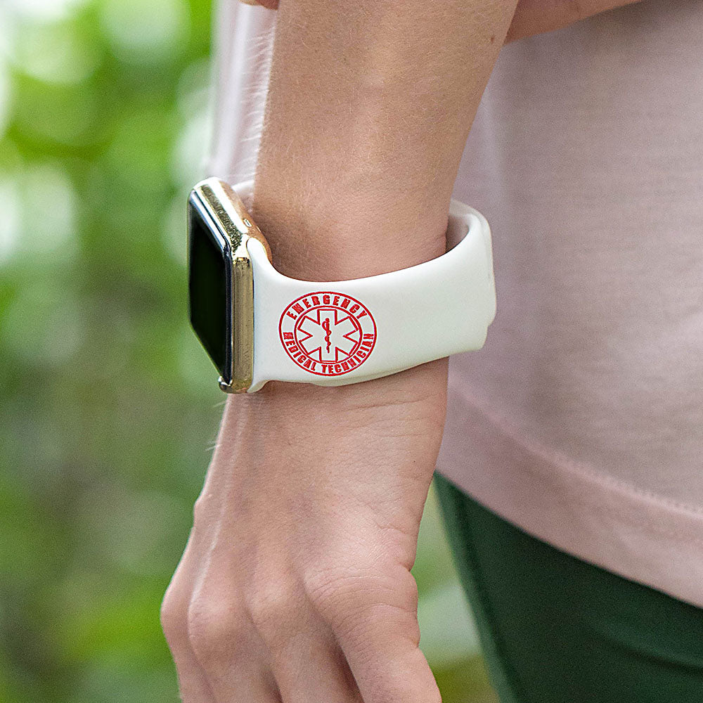 Customized Medical Alert Watch Band For Apple Watch