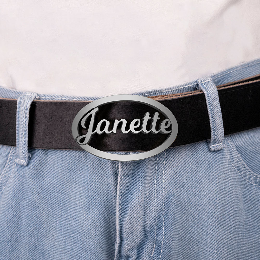 Personalized Name Belt Buckle