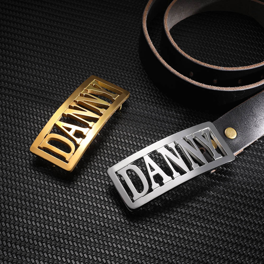 Personalized Name Belt Buckle