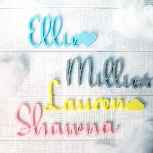 Custom Name Sign Name Plaque Baby Shower Gift