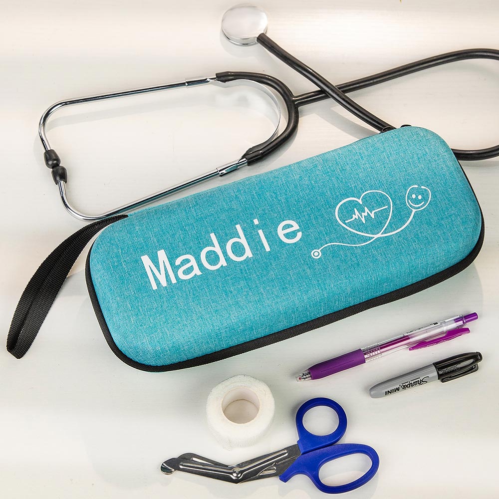 Personalized Name Stethoscope Storage Case