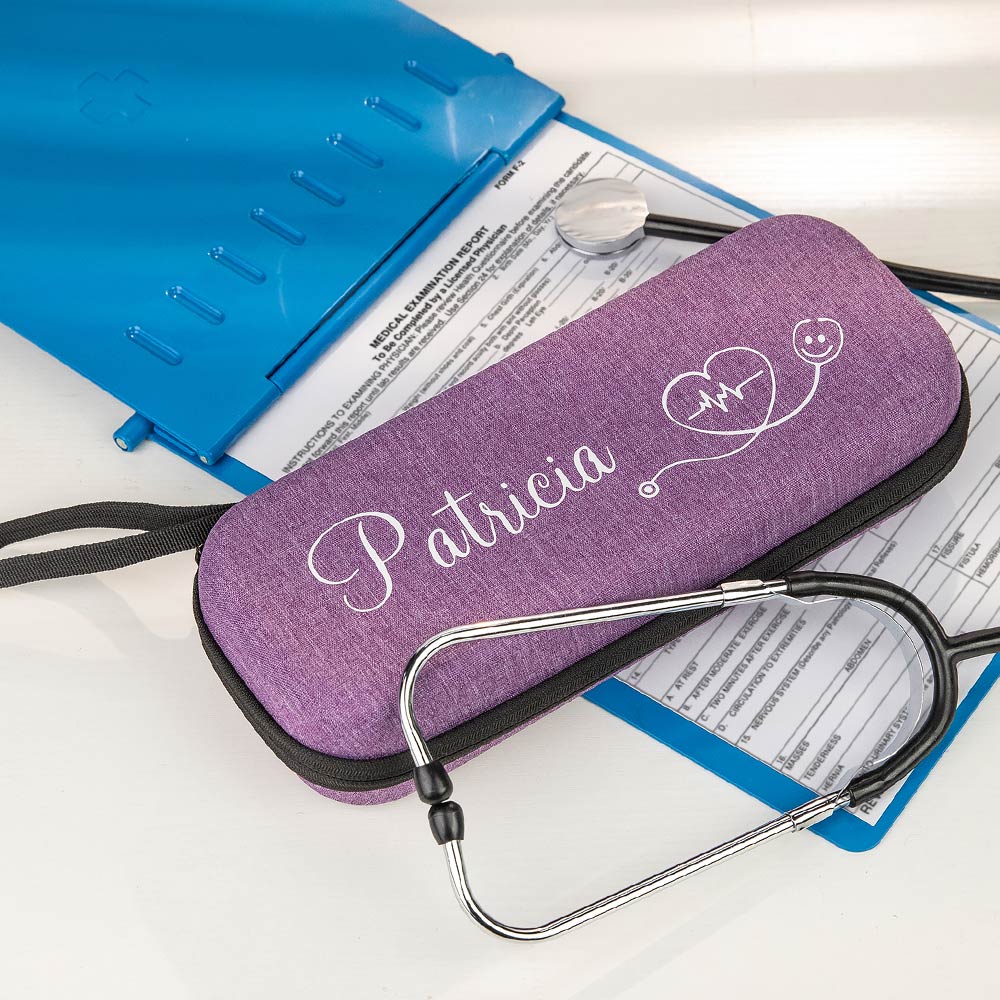 Personalized Name Stethoscope Storage Case