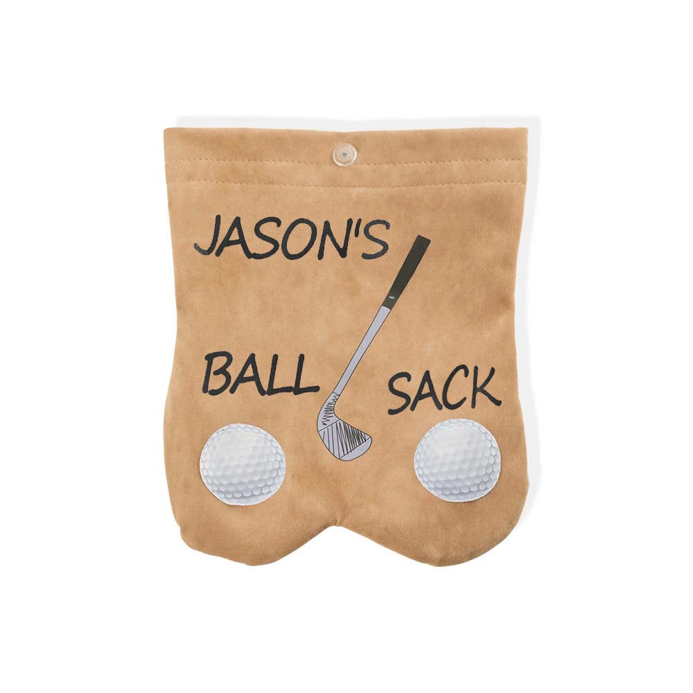 Personalized Name Golf Ball Sacks