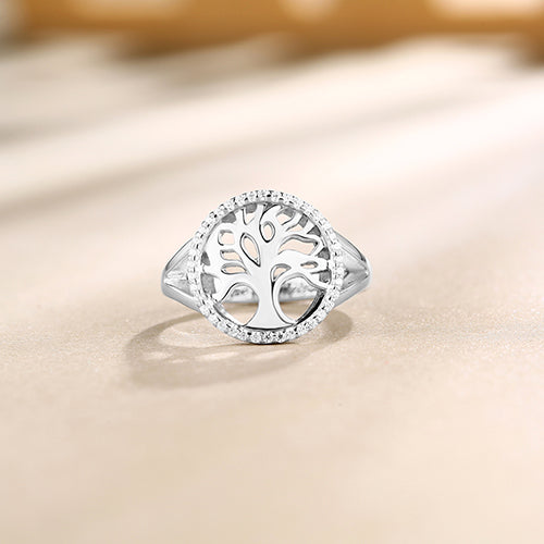 Custom Family Tree Of Life Engraved Ring